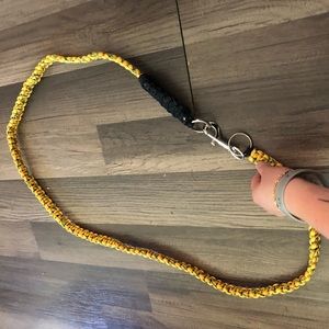 Homemade dog leash